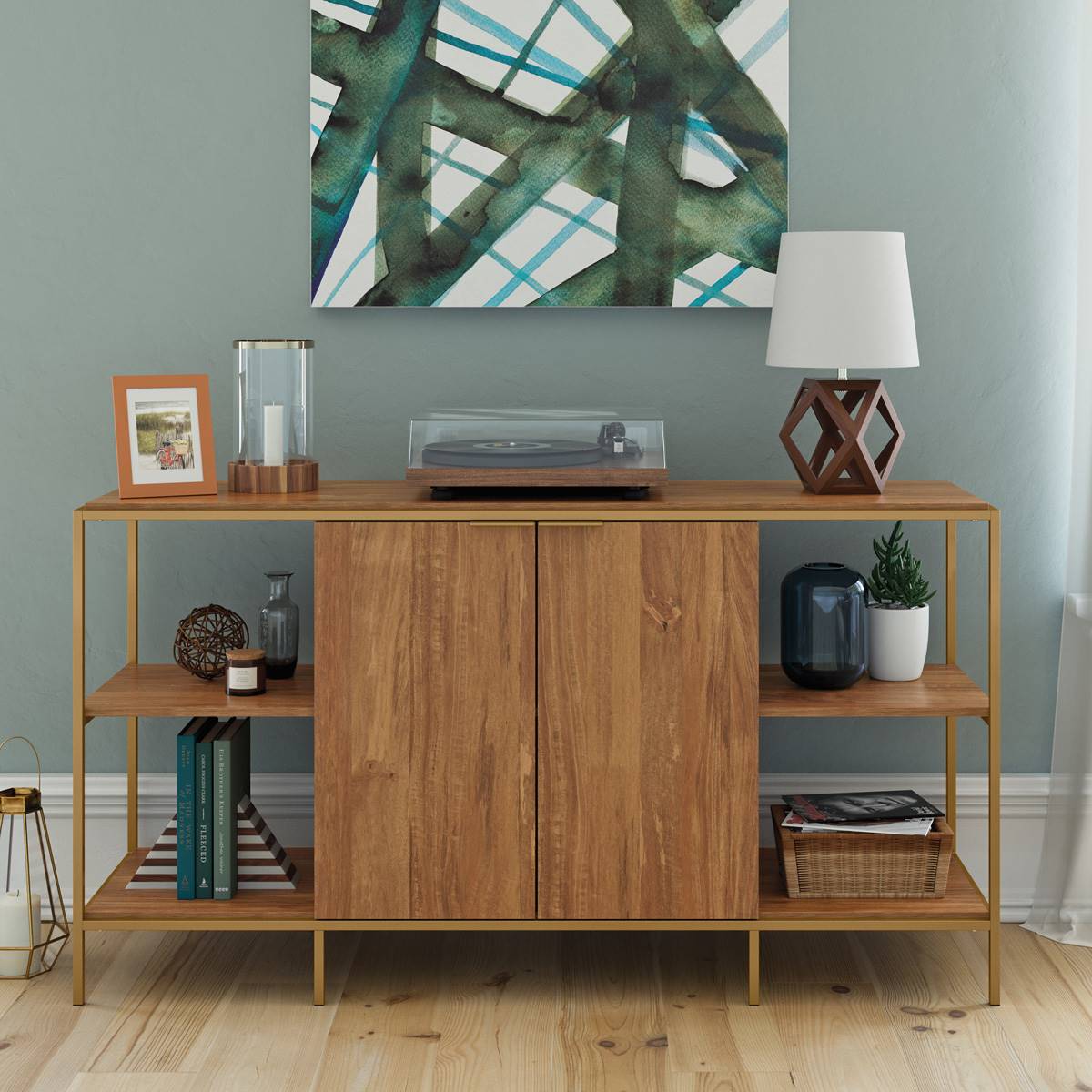 Sauder International Lux Entertainment Credenza