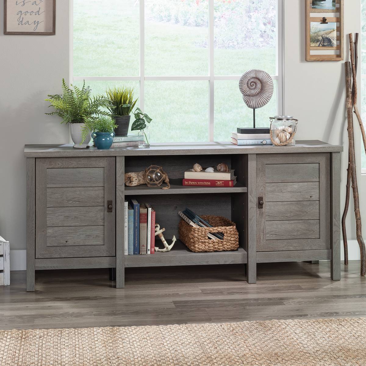 Sauder Cottage Road TV Credenza