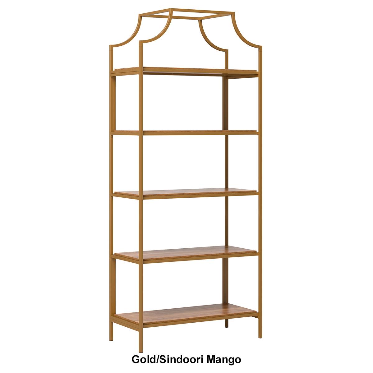 Sauder International Lux Bookcase