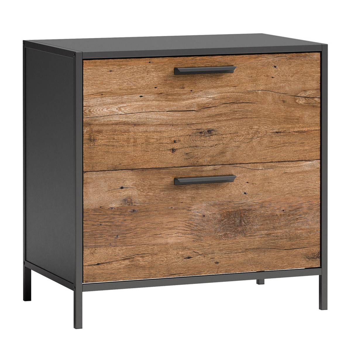 Sauder Boulevard Cafe 2-Drawer Lateral File Cabinet