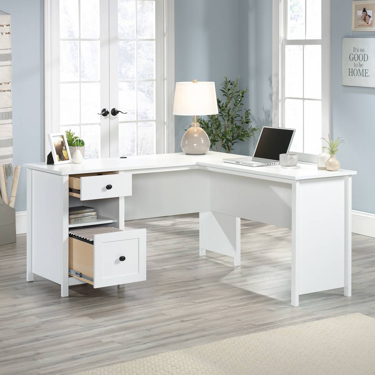 Sauder County Line L-Desk