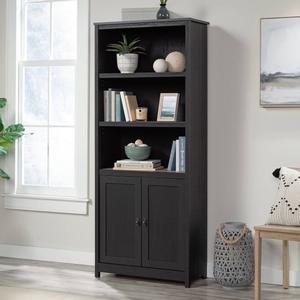 Sauder Cottage Road 3-Shelf Library Bookcase w/ Doors alternate view