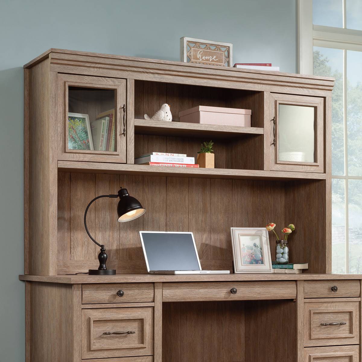 Sauder Rollingwood Desktop Hutch