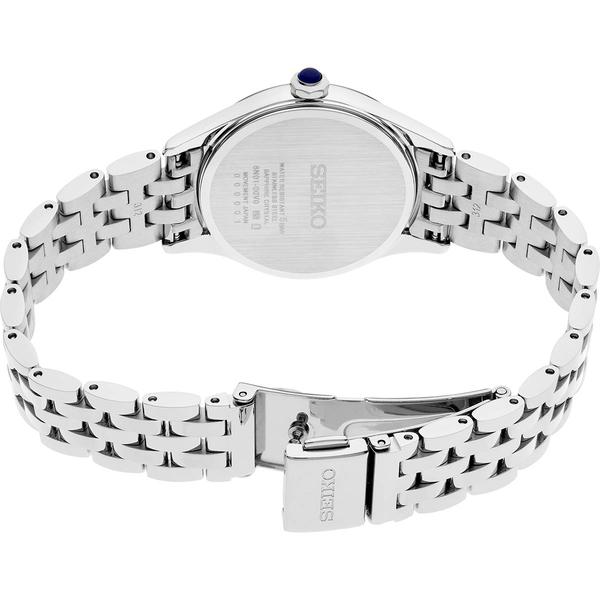 Womens Seiko Essentials Silver White Dial Quartz Watch - SUR609 alternate view