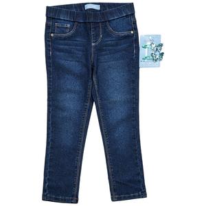 Girls (4-6x) Blue Ink Jeans w/ Turquoise Butterfly Hair Clips