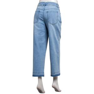 Womens d.jeans(R) High Rise Release Hem Wide Leg Cropped Jeans alternate view