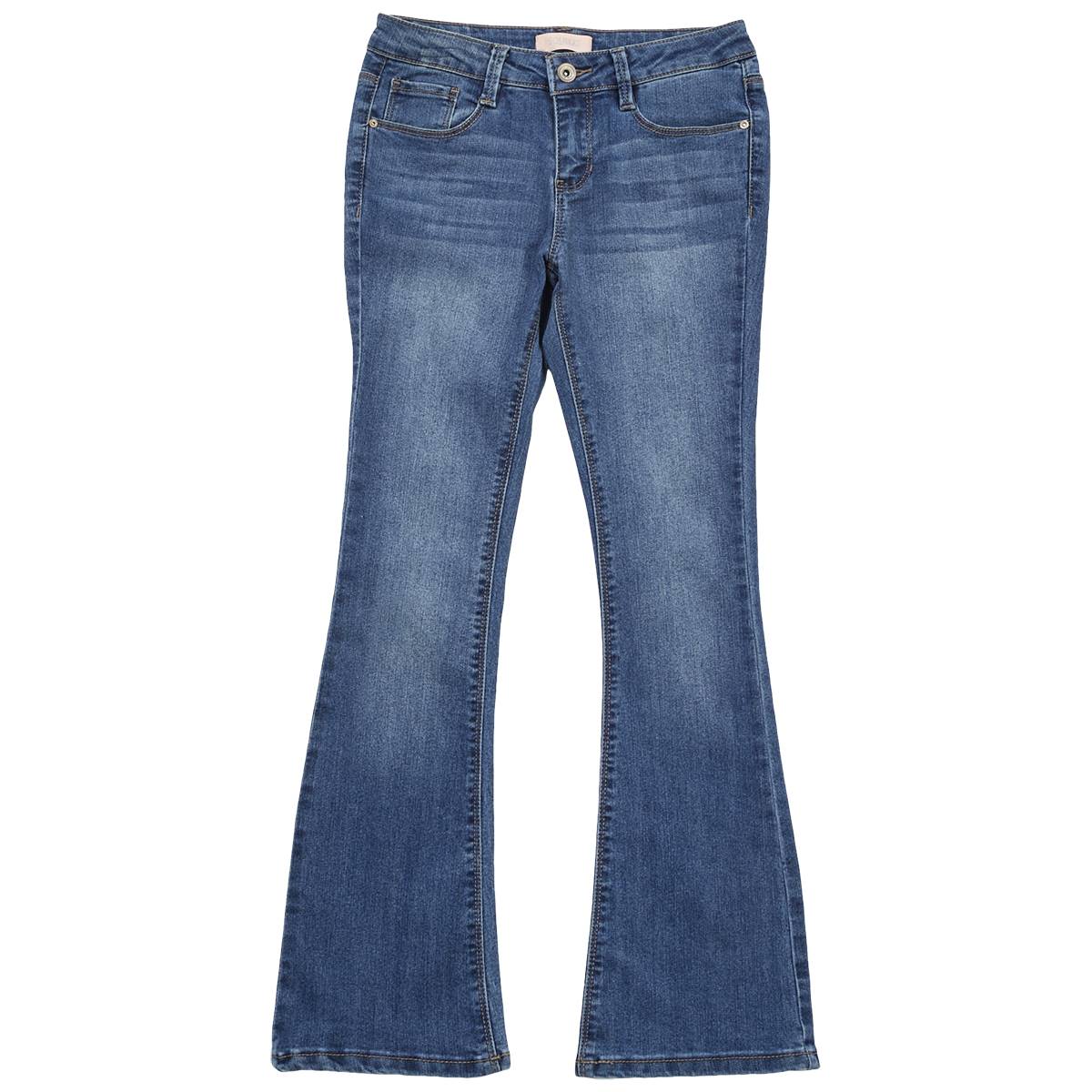 Girls (7-12) Squeeze 5-Pocket Flare Jeans