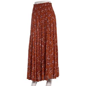 Juniors Angie Smock Waist Tier Ditsy Maxi Skirt alternate view