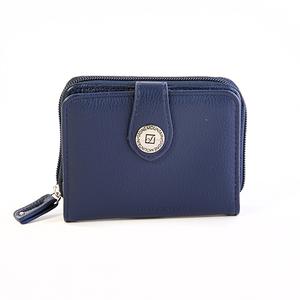 Womens Stone Mountain Ludlow Solid Small Zip-Around Wallet