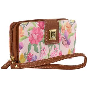 Stone Mountain Le Beau Jardin Zip-Around Wristlet alternate view