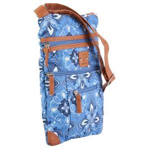 Stone Mountain Quilted Lockport Baroque Crossbody - Denim alternate view