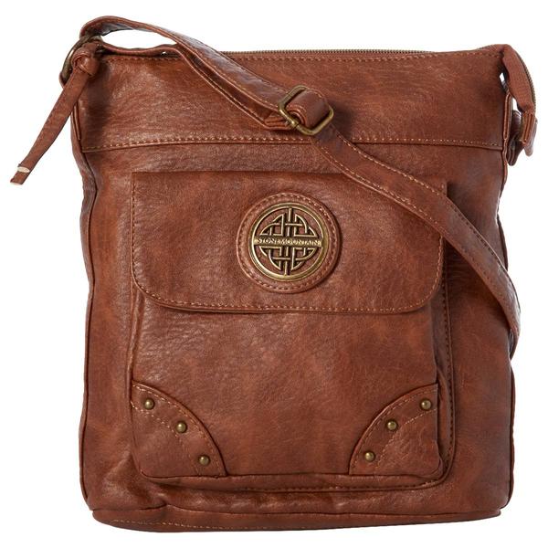 Stone Mountain Stone River Vinyl Front Flap Solid Crossbody