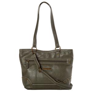 Stone Mountain Laredo Riveted Solid Donna Tote