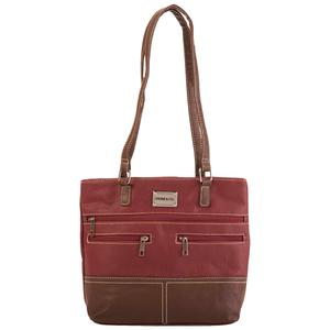Stone Mountain Nancy Color Block Vinyl Donna Tote