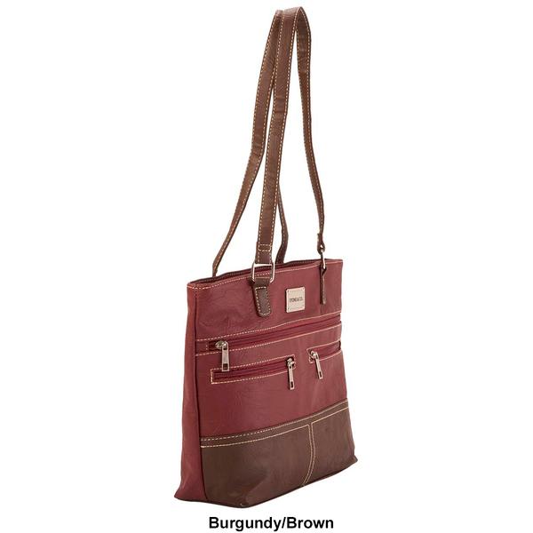Stone Mountain Nancy Color Block Vinyl Donna Tote alternate view