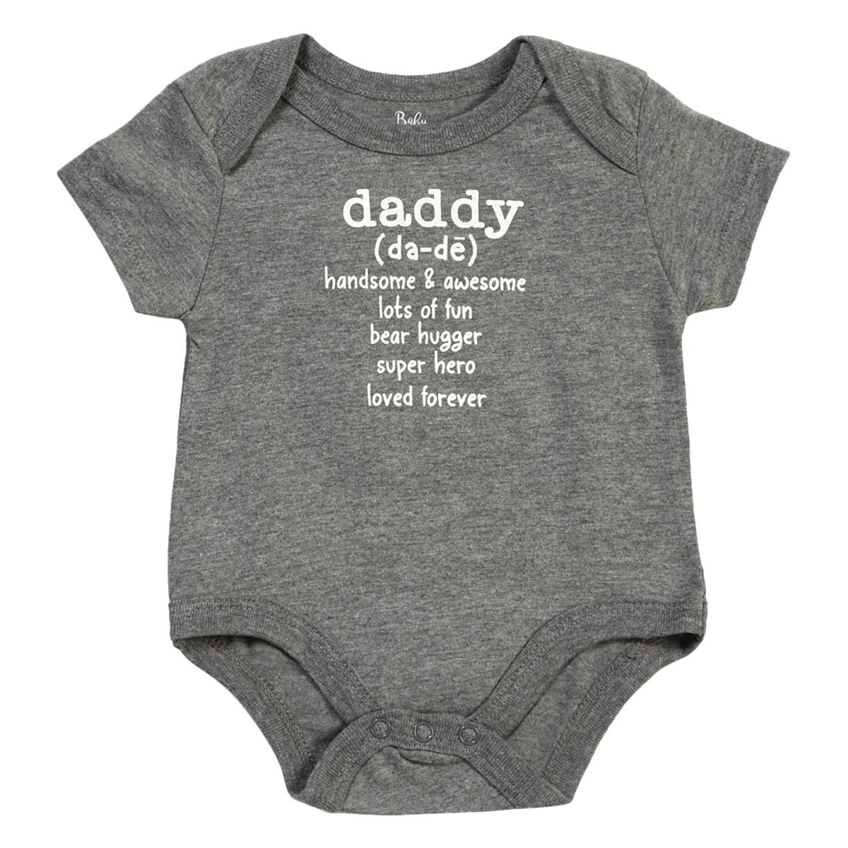 Baby Unisex (3-9M) Baby Essentials Daddy Awesome Bodysuit