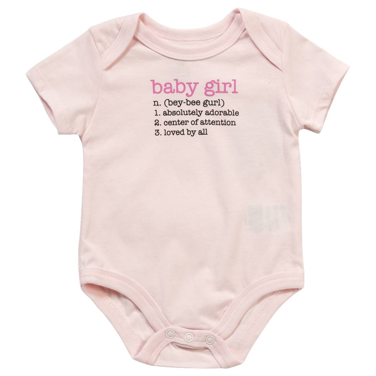 Baby Girl (3-9M) Baby Essentials Absolutely Adorable Bodysuit