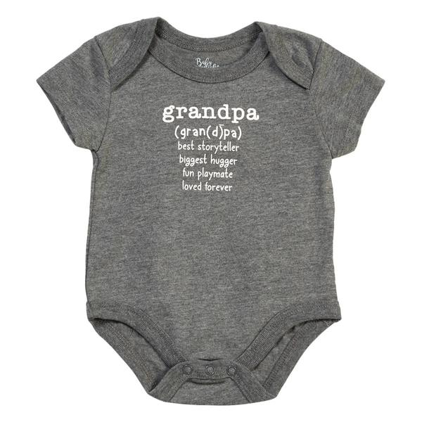 Baby Unisex (3-9M) Baby Essentials(R) Grandpa Story Bodysuit