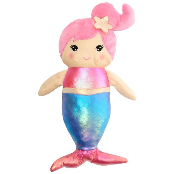Baby Essentials(R) Mermaid Plush Doll with Rattle