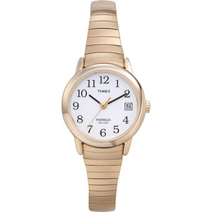 Womens Timex(R) Easy Reader Gold Watch - T2H351