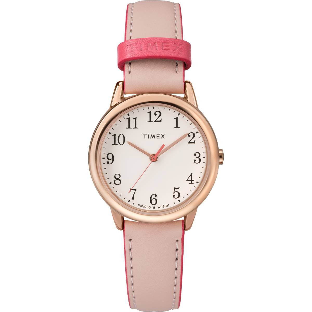 Womens Timex(R) Rose Gold-Tone Easy Reader Watch - TW2R62800JT