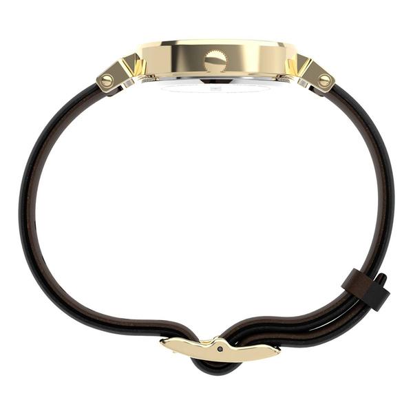 Womens Timex(R) Gold-Tone Black to Brown Strap Watch - TW2W96400JT alternate view