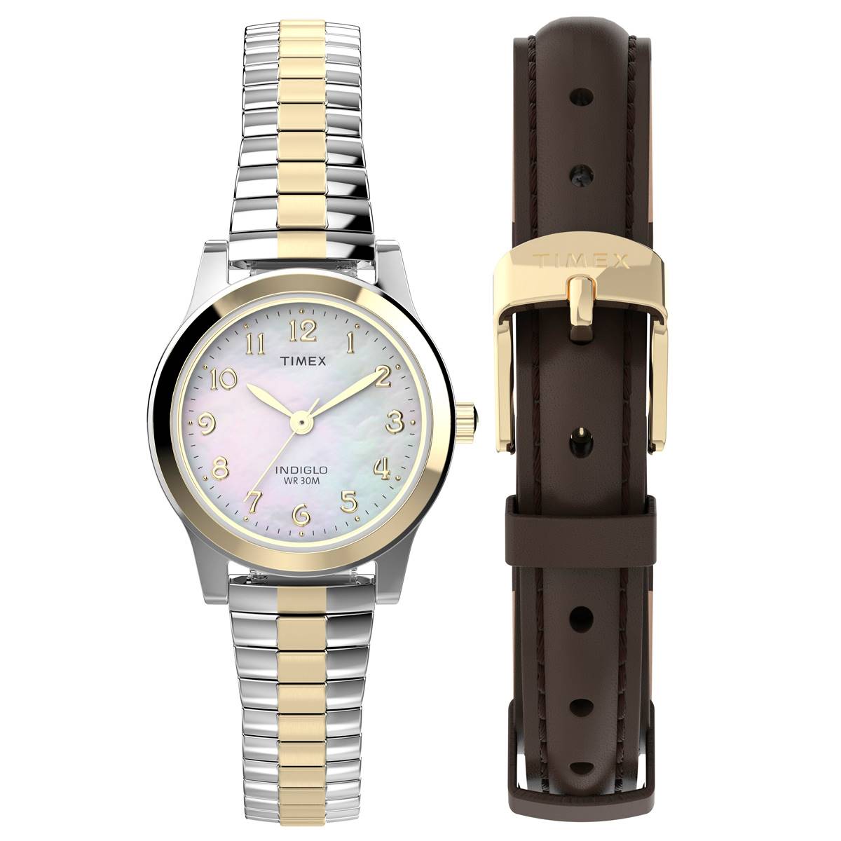 Womens Timex(R) Mother Of Pearl Watch - TWG063400JT