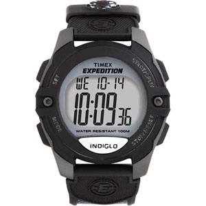 Mens Timex(R) Black Compass Watch - 40941
