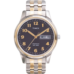 Mens Timex(R) Charles Street Expansions Band Clasp Watch - T26481
