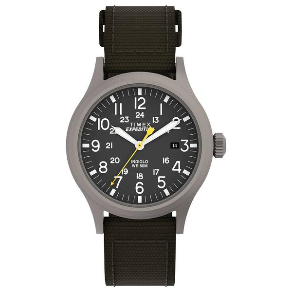 Mens Timex(R) Expedition Scout Black Dial Watch - T49961JT