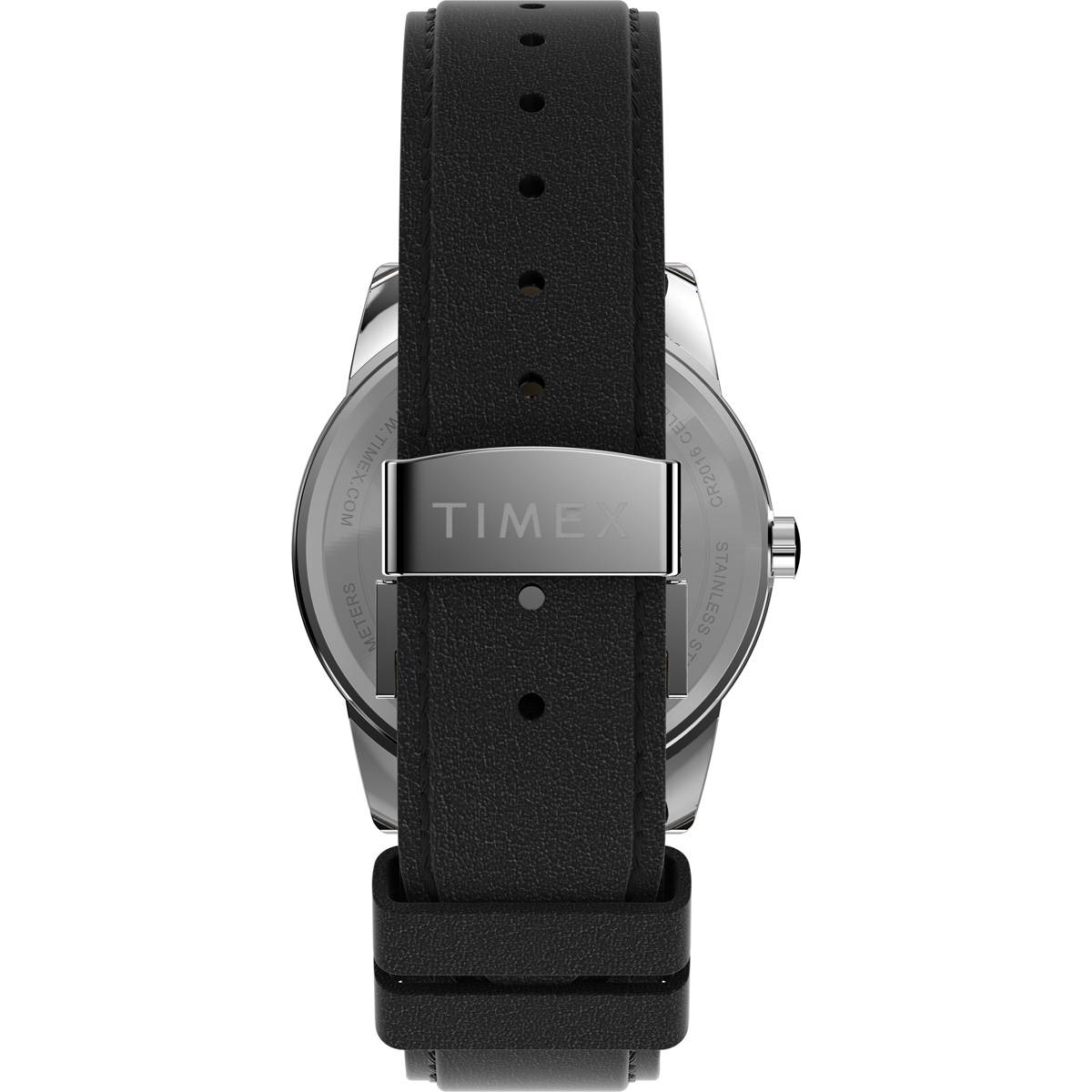 Mens Timex(R) Easy Reader Leather Strap Watch - TW2V68800JT