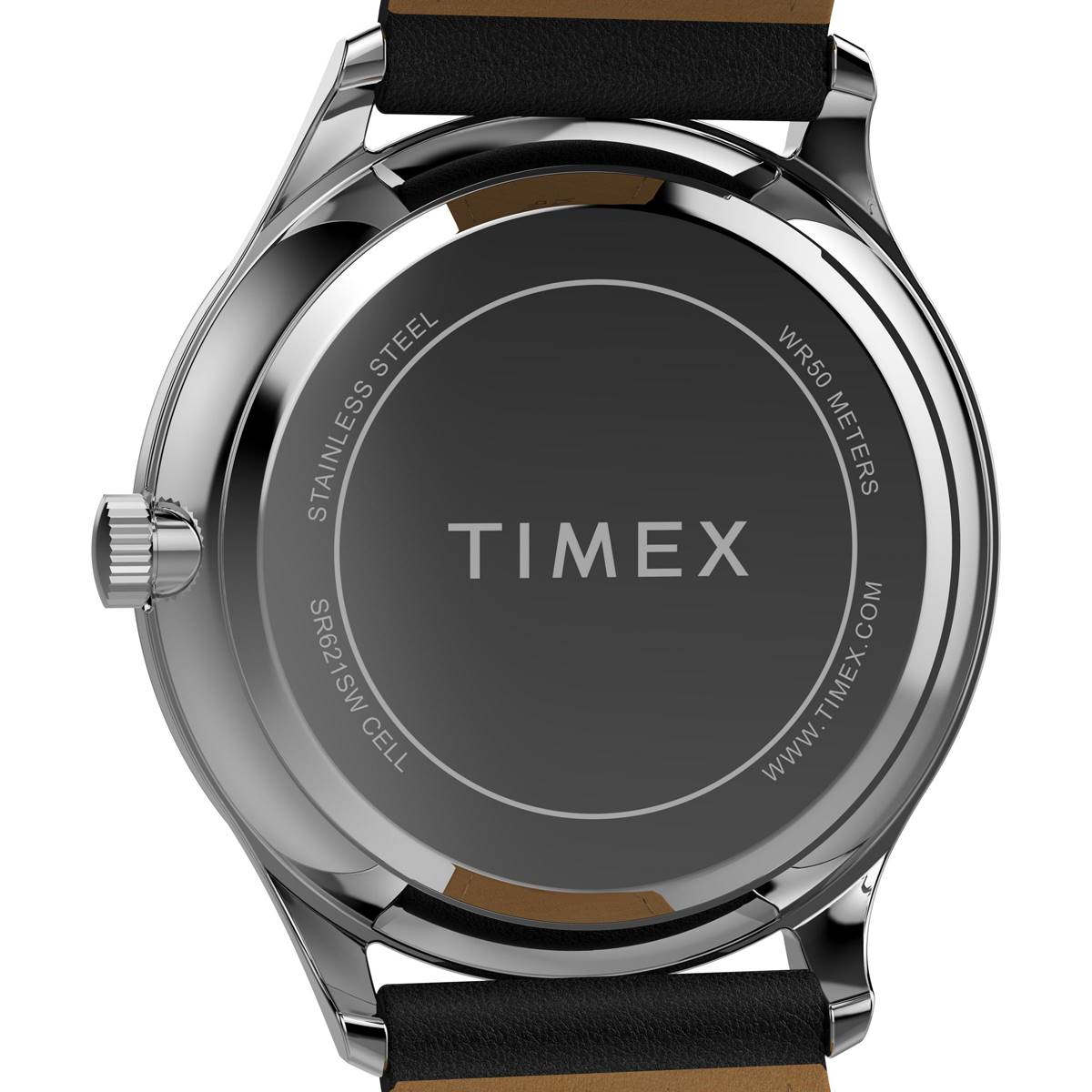 Mens Timex(R) Modern Easy Reader(R) 40mm Leather Watch - TW2W68300JT