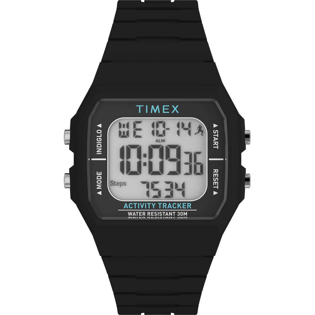 Unisex Timex Black Activity & Step Tracker - TW5M55600JT