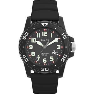 Mens Timex(R) Main Street Black Dial Watch - TW5M61200JT