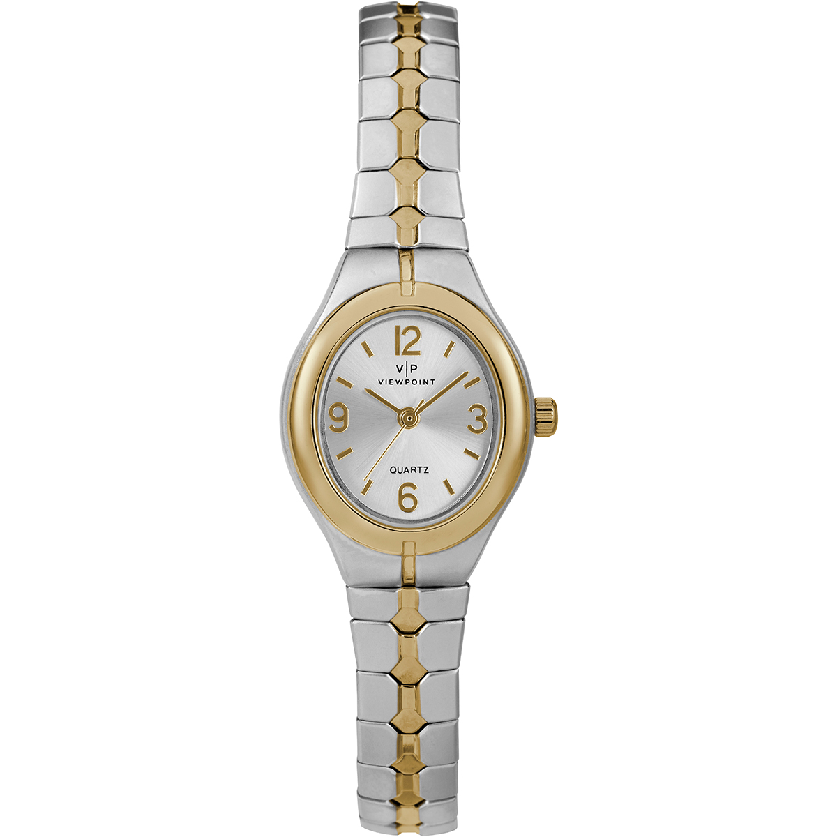 Womens Timex(R) Viewpoint Two-Tone Polished Watch - CC3D832009J