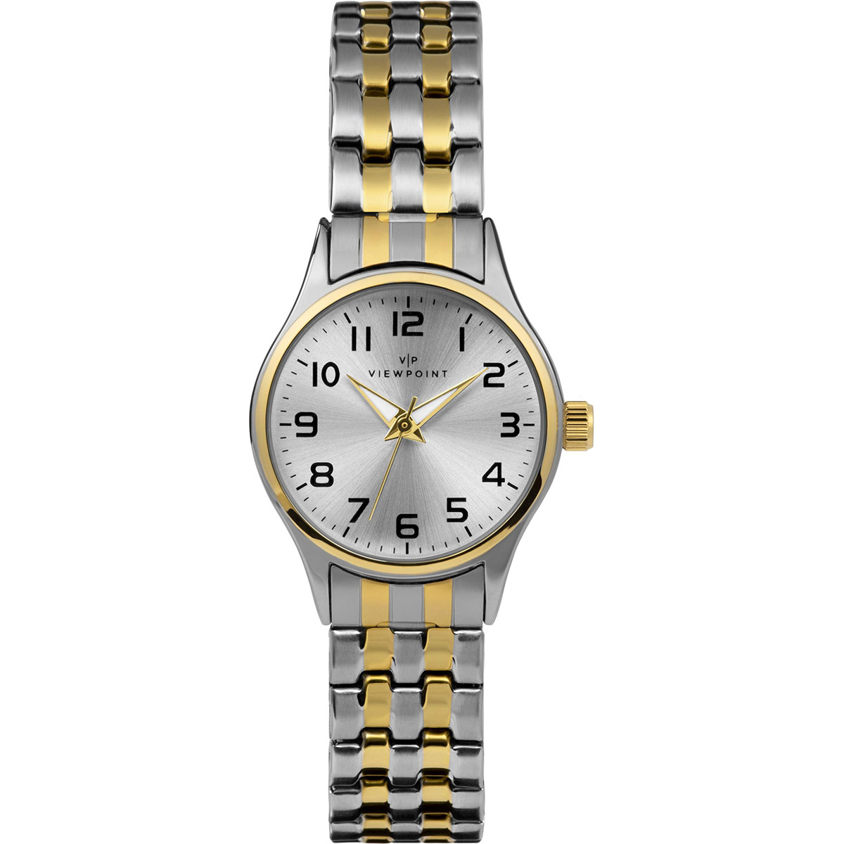 Womens Viewpoint By Timex(R) Two-Tone Watch - CC3D868009J