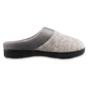 Womens Isotoner Marisol Microsuede Knit Hoodback Slippers alternate view