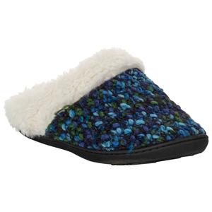 Womens Isotoner Chunky Sweater Knit Slippers
