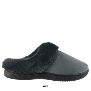 Womens Isotoner Microsuede Terran Hoodback Slip On Slippers alternate view