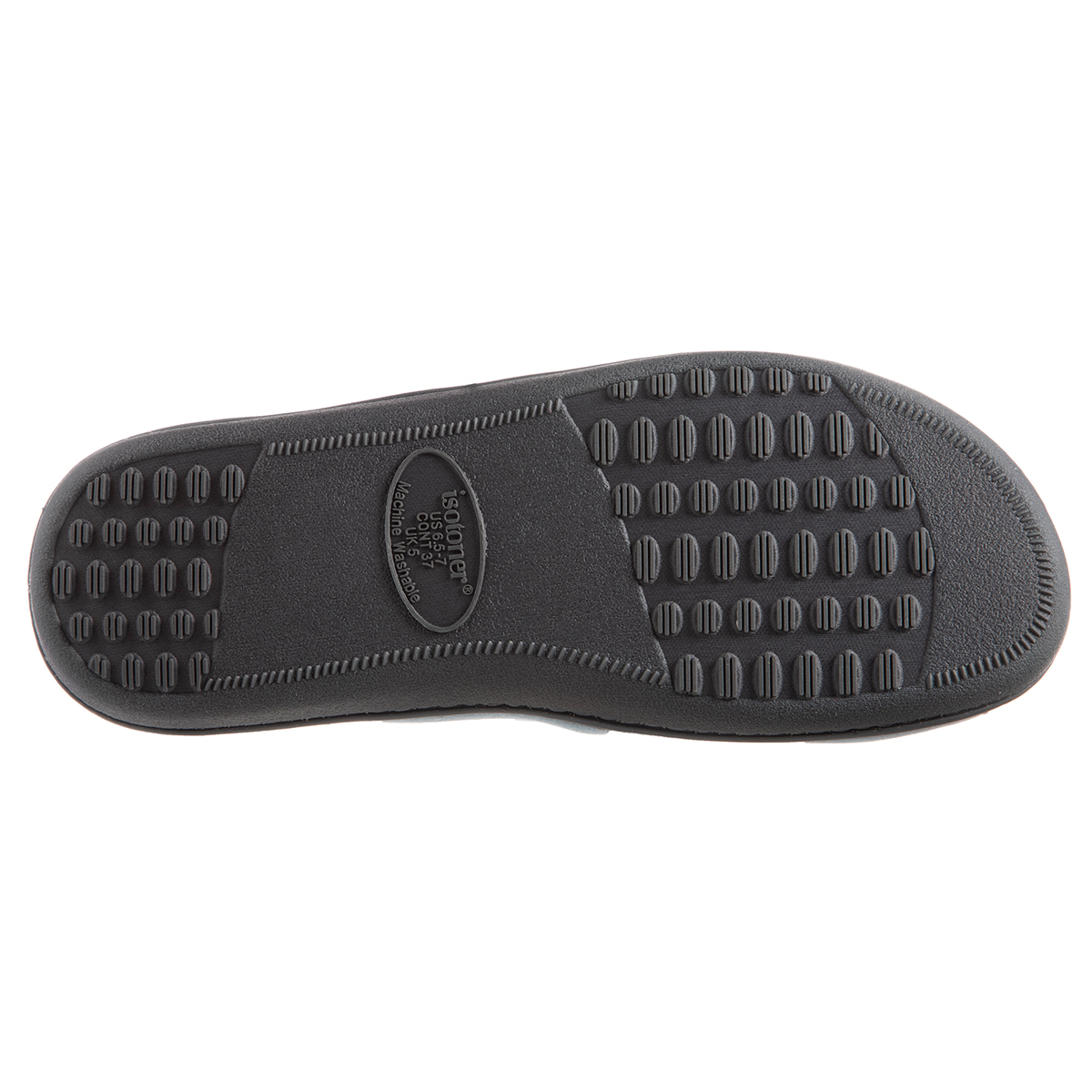 Womens Isotoner(R) Jersey Dot Ada Slide Slippers