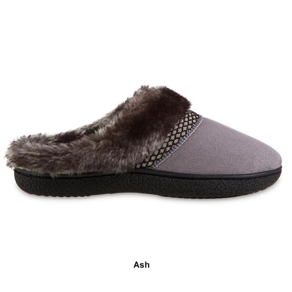 Womens Isotoner Mallory Memory Foam Hoodback Clog Slippers alternate view