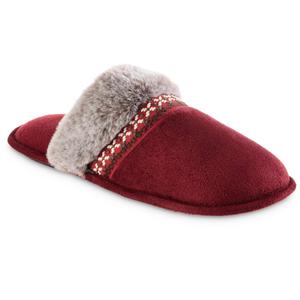 Womens Isotoner Microsuede Aria Clog Slippers