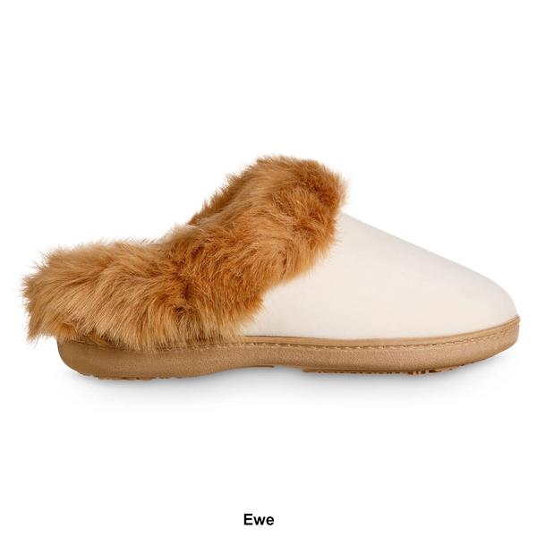 Womens Isotoner Velour Valerie ECO Comfort Clog Slippers alternate view