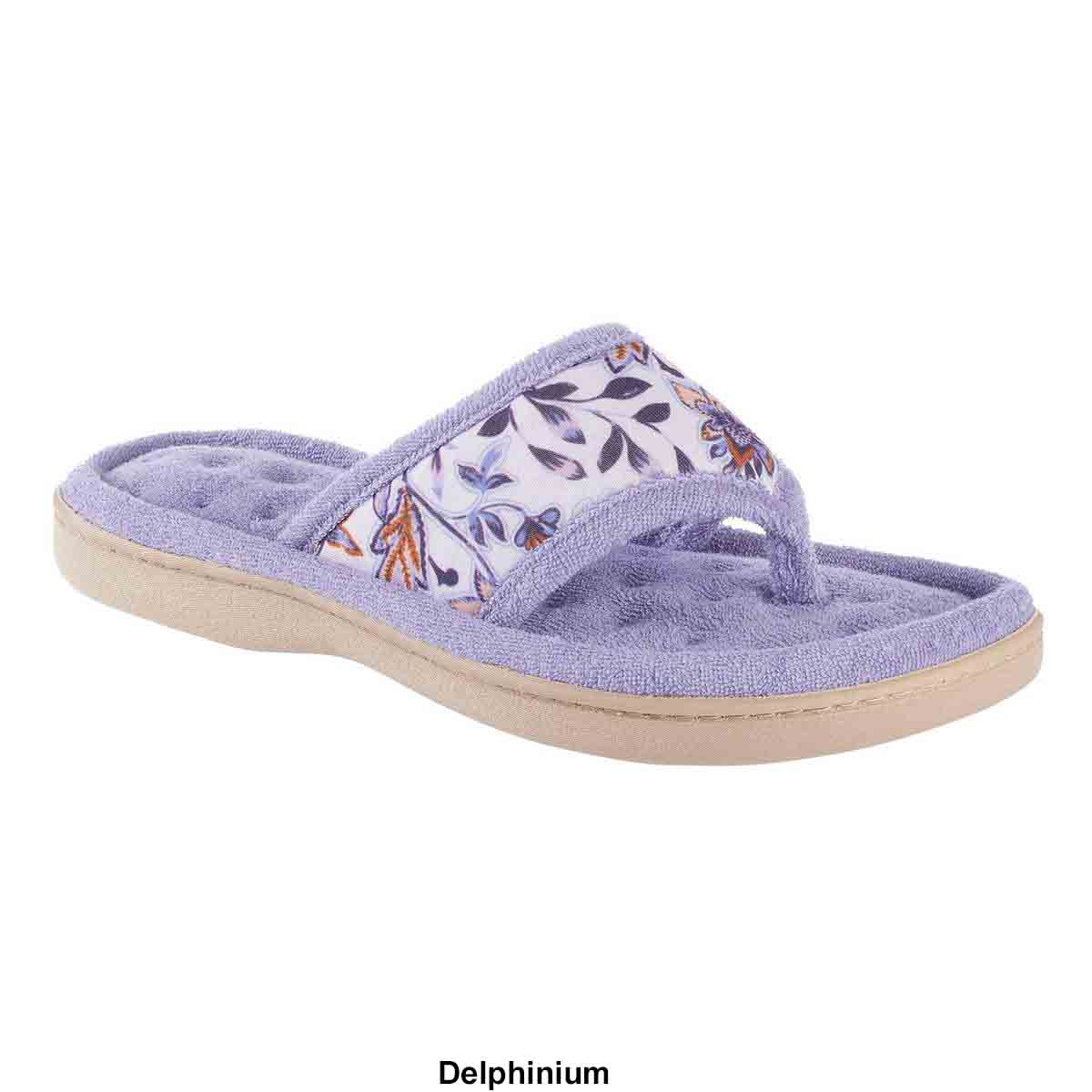 Womens Isotoner(R) Georgie Thong Slippers