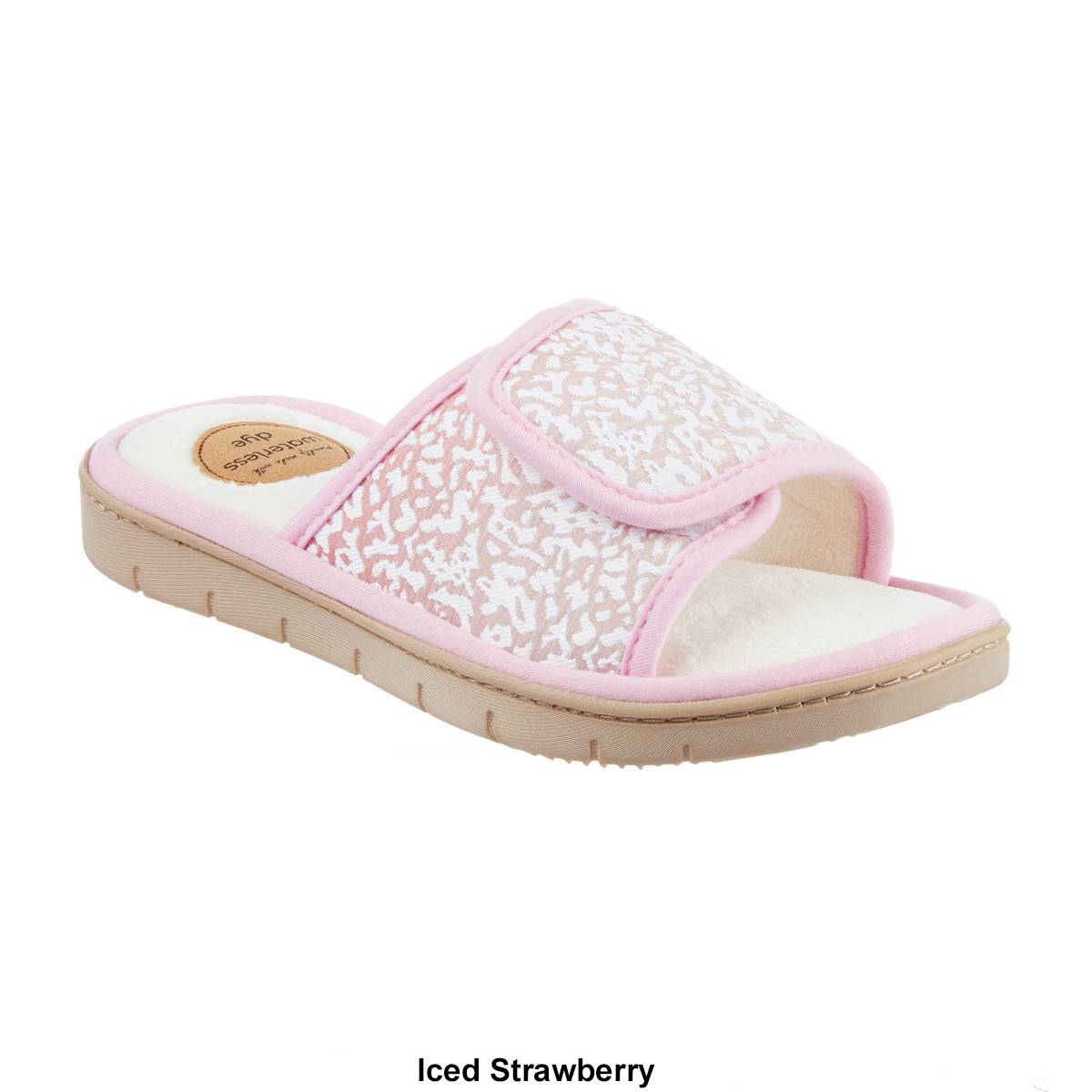 Womens Isotoner(R) Spectra Adjustable Slide Slippers