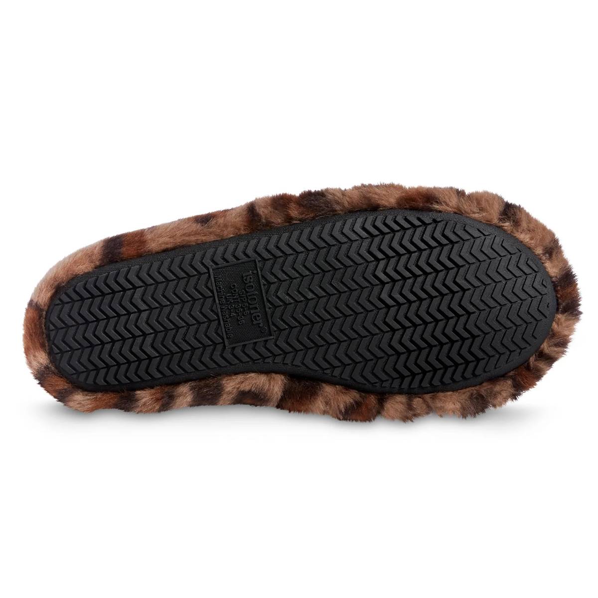 Womens Isotoner(R) Shay Faux Fur A-Line Slippers