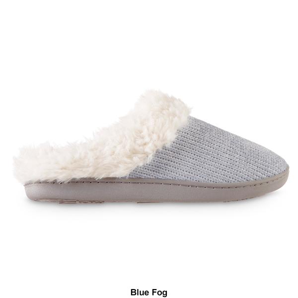 Womens Isotoner Charlotte Shine Chenille Hoodback Slippers alternate view