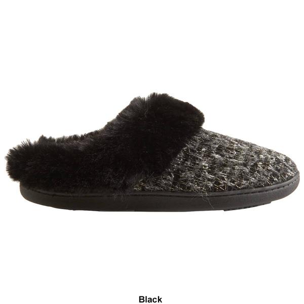 Womens Isotoner Sweater Knit Samantha Hoodback Slippers alternate view