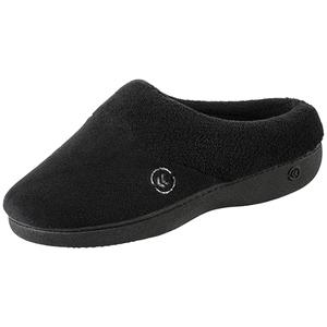 Womens Isotoner Microterry Sport Hoodback Slippers alternate view