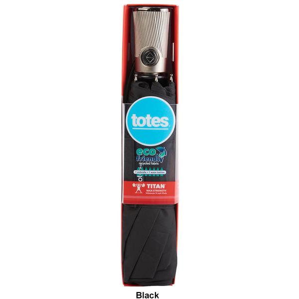 Totes 3-Section Auto Open/Close Titan Compact Umbrella alternate view